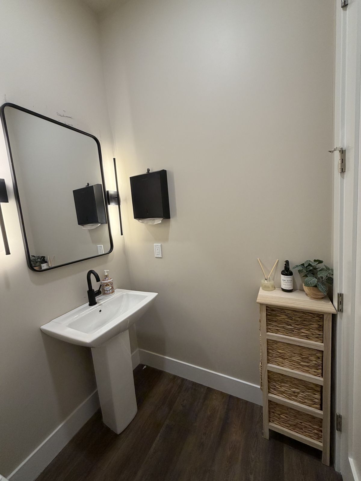 Modern restroom facilities